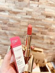 Son Clarins 756 Joli Rouge Velvet #756 Guava
