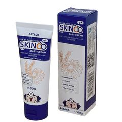 Kem Dưỡng Ẩm Skinoo Baby Cream 60g - Kem Đa Năng Cho Trẻ Sơ Sinh, Không Hương Liệu, Thẩm Thấu Nhanh, Bảo Vệ Da Nhạy Cảm
