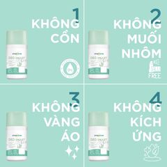 Lăn Khử Mùi Dịu Nhẹ Stanhome Deo Smart 50ml - Khử Mùi Tự Nhiên Cho Trẻ Dậy Thì, Không Cồn, Hương Thơm Duy Trì Suốt 48 Giờ