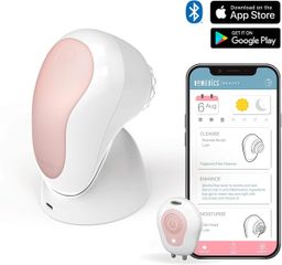 Máy Rửa Mặt Siêu Âm 3D HoMedics FAC-700 - Phân Tích Da, Kết Nối Ứng Dụng, Chăm Sóc Da Hiệu Quả, 3 Đầu Chải Thay Thế