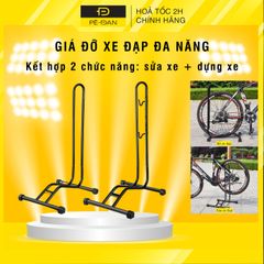 Giá Đỡ Xe Đạp Đa Năng PÊ Đan - Kệ Dựng Xe Đạp Thiết Kế Chữ L, Chắc Chắn, Tiện Lợi Cho Xe Đạp 12-29 Inch, Sửa Chữa và Trưng Bày