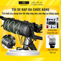 Túi Treo Xe Đạp PÊ ĐAN Chống Nước Gắn Ghi Đông Đa Năng, Không Gian 2.5L - Phụ Kiện Xe Đạp Tiện Lợi