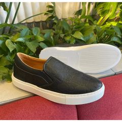 Giày Lười Nam Slip-on Da PU Phong Cách Cá Tính, Bền Đẹp Dành Cho Học Sinh và Đi Chơi - Giày Sục Thời Trang Mới Nhất