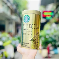 Bột Cacao Socola Hot Cocoa Classic Starbucks 850G - Hương Vị Đậm Đà, Sản Phẩm Làm Đẹp Từ Thiên Nhiên, Dùng Cho Mọi Đối Tượng