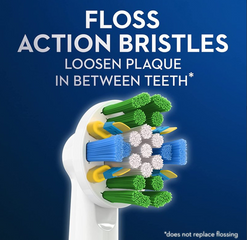 Bàn Chải Đánh Răng Điện Oral-B Vitality Floss Action - Giải Pháp Hỗ Trợ Răng Nhạy Cảm, Làm Sạch Sâu, Dễ Sử Dụng, Bảo Vệ Nụ Cười