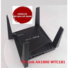 Bộ Phát Router Wifi6 TP-Link AX1800 WTC181 - MESH 2 Băng Tần, Tốc Độ Cao 1.8 Gbps, Thiết Kế Hiện Đại, Hỗ Trợ 20-30 User