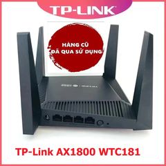 Bộ Phát Router Wifi6 TP-Link AX1800 WTC181 - MESH 2 Băng Tần, Tốc Độ Cao 1.8 Gbps, Thiết Kế Hiện Đại, Hỗ Trợ 20-30 User