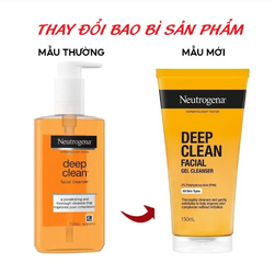 Neutrogena Sữa Rửa Mặt Deep Clean 4/27