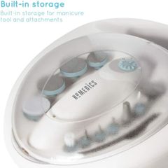 Bộ Dụng Cụ Làm Nail Chuyên Nghiệp 10 Đầu Mài HoMedics MAN-3023A-EU - Thiết Bị Làm Đẹp Sang Trọng Tại Nhà