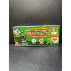 Trà Hoàn Ngọc 7 Nga Tây Ninh - Giải Nhiệt, Giải Độc Gan - Hộp 30 Túi Lọc Xanh/Vàng Tăng Cường Sức Khỏe, Miễn Dịch