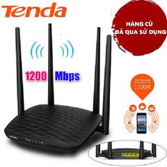 Bộ Phát Wifi Tenda AC5 1200Mbps - Router WiFi 2 Băng Tần 4 Râu Tốc Độ Cao Kèm Hướng Dẫn Cài Đặt Tiếng Việt