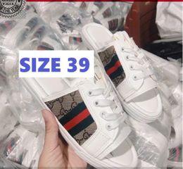 Dép nữ thời trang quai lê, quai ngang kiểu dáng buộc dây 008 - Giày sandal phong cách trẻ trung, tiện lợi cho mùa hè