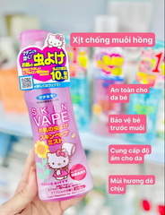 Xịt Chống Muỗi Skin Vape Nhật Bản 200ml - Bảo Vệ Hiệu Quả, Giúp Da Thoải Mái, Phù Hợp Cho Mọi Lứa Tuổi, An Toàn Và Dễ Dàng Sử Dụng