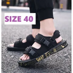 Dép Sandal Đế Chữ Nam Thời Trang, Phong Cách Mới Đi Học, Đi Chơi Dễ Phối Đồ, Size Đầy Đủ, Chất Lượng Cao