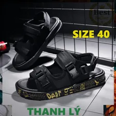 Dép Sandal Đế Chữ Nam Thời Trang, Phong Cách Mới Đi Học, Đi Chơi Dễ Phối Đồ, Size Đầy Đủ, Chất Lượng Cao