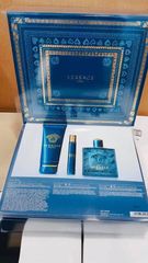 Set Versace Eros Edt 100ml + Ống Xịt 10ml + Gel Tắm 150ml