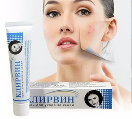 Kem Sẹo Klirvil 25G - Giảm Sẹo Mụn và Phẫu Thuật, Phục Hồi Da Tự Nhiên, Chăm Sóc Da Hiệu Quả từ Nga