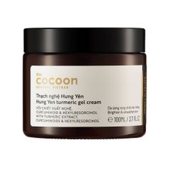Kem Dưỡng Sáng Da Cocoon Dạng Thạch Nghệ Hưng Yên - Phục Hồi Màu Da, Làm Mờ Thâm, 30ml & 100ml