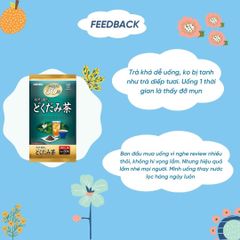 Trà Diếp Cá Orihiro 60 Gói - Hỗ Trợ Thanh Nhiệt, Thải Độc Tự Nhiên, Làm Đẹp Da, Giúp Cải Thiện Tiêu Hóa, Sức Khỏe Tối Ưu