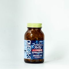 Viên Uống Dầu Cá Omega-3 Orihiro Nhật Bản Bổ Sung EPA DHA Hỗ Trợ Tim Mạch - 180 Viên Thực Phẩm Chức Năng