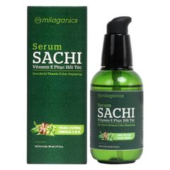 Serum dưỡng tóc Milaganics Inca Inchi Viatmin E Hair Repairing
