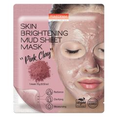 Mặt nạ Purederm Skin Brightening Mud Sheet Mask 