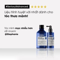 Tinh Chất Mọc Tóc L'Oréal Professionnel Serioxyl 90ml - Serum Kích Thích Tăng Mật Độ Tóc Cho Tóc Thưa Mỏng, Hỗ Trợ Dưỡng Tóc Chắc Khỏe
