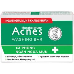Xà phòng Acnes Washing Bar 75g - Chăm sóc da, ngăn mụn hiệu quả, không gây khô da, cho làn da sạch thoáng, khỏe mạnh