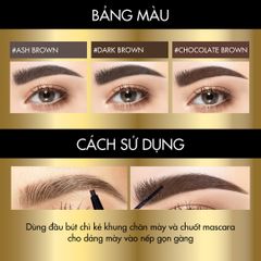 Chì Kẻ Mày & Mascara Mày 2in1 Browit Ultra Fine - Sản Phẩm Kẻ Mày Tự Nhiên Đẹp, Dưỡng Ẩm, Thương Hiệu Thái Lan