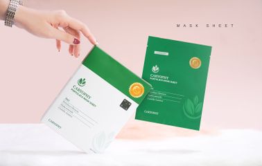 Mặt Nạ Caryophy 3in1 - Giảm Mụn, Thâm & Dưỡng Ẩm Da Từ Hàn Quốc, Chất Liệu Cotton Mỏng Mịn, Phù Hợp Với Da Dầu, Da Mụn