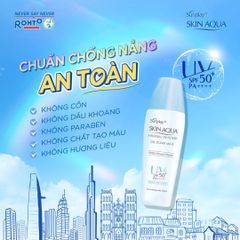 Sữa Chống Nắng Vật Lý Sunplay Skin Aqua Mineral Defense Oil Clear Milk SPF50+ PA++++ 25g - Bảo Vệ Da Giảm Dầu, Kiềm Dầu Tối Ưu