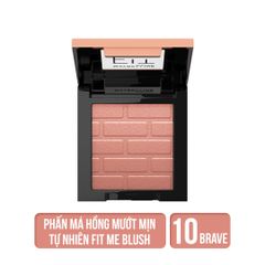 Phấn Má Hồng Fit Me Mono Blush Maybelline - Mịn Mướt Tự Nhiên, Bền Màu 16H, Phù Hợp Với Mọi Loại Da, Xu Hướng Mới 2023