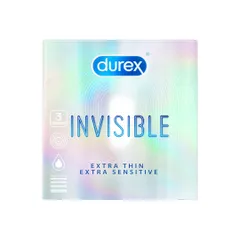 Bao cao su Durex Invisible Extra Thin Extra Sensitive Size 52mm
