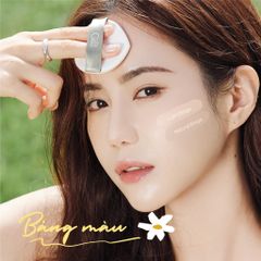Phấn nước Gilaa Vegan Super Cover Cushion SPF50+ PA+++ 15g - Che phủ hoàn hảo, bảo vệ da ưu việt từ Hàn Quốc, phù hợp mọi tông da
