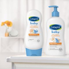 Sữa Dưỡng Ẩm Cetaphil Baby 400ml - Tinh Chất Hoa Cúc Dưỡng Da Nhạy Cảm, Cấp Ẩm Hiệu Quả Cho Bé, An Toàn Với Da Mỏng Manh