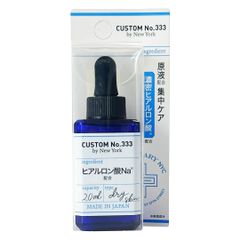 Tinh Chất Dưỡng Ẩm Căng Bóng Custom No.333 Hyaluronic Acid 20ml - Serum Hỗ Trợ Độ Đàn Hồi Da, Phù Hợp Mọi Loại Da