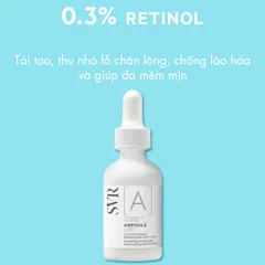 Tinh Chất Ngăn Ngừa Lão Hóa SVR [A] Ampoule Lift 30ml - Vitamin A/Retinol Giúp Da Mềm Mịn, Chống Nếp Nhăn cho Mọi Loại Da