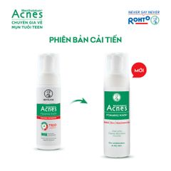 Dung Dịch Tạo Bọt Acnes Foaming Wash 150ml - Sữa Rửa Mặt Ngừa Mụn Hiệu Quả Cho Da Dầu và Hỗn Hợp Thiên Dầu