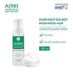 Dung Dịch Tạo Bọt Acnes Foaming Wash 150ml - Sữa Rửa Mặt Ngừa Mụn Hiệu Quả Cho Da Dầu và Hỗn Hợp Thiên Dầu
