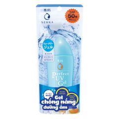 Gel Sữa Chống Nắng Senka Perfect UV Gel SPF50+ PA++++ 80g - Dưỡng ẩm, Bảo vệ da khô khỏi tia UV, không nhờn rít