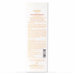 Gel Tẩy Tế Bào Chết Arrahan 180ml - Peeling Gel Từ Thiên Nhiên Hương Chanh, Tái Tạo Da Sáng Mịn, Phù Hợp Mọi Loại Da