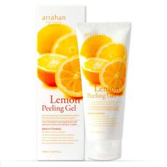 Gel Tẩy Tế Bào Chết Arrahan 180ml - Peeling Gel Từ Thiên Nhiên Hương Chanh, Tái Tạo Da Sáng Mịn, Phù Hợp Mọi Loại Da