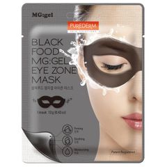 Mặt Nạ Mắt Purederm Black Food Mg:Gel Eye Zone Mask