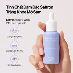 Tinh Chất Đậm Đặc Gilaa Saffron 5ml, Serum Làm Sáng Da, Khôi Phục Độ Đều Màu, Chứa Retinol & Vitamin C, Mỹ Phẩm Hàn Quốc