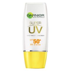 Kem Chống Nắng Garnier Lành Da 30ml - SPF50 PA+++ Dưỡng Sáng, Kiềm Dầu, Vitamin C & E - Bảo Vệ Tối Ưu Cho Da