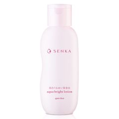 Nước Dưỡng Da Senka Aqua Bright 200ml - Lotion Chăm Sóc Sáng Mịn, Mờ Thâm Nám, Công Nghệ Natu-ence Shiseido Nhật Bản