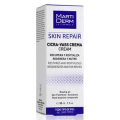 Kem Dưỡng Tái Tạo Da Nhạy Cảm MartiDerm Skin Repair Cicra Vass 30ml - Giúp Làm Dịu, Cung Cấp Dưỡng Ẩm và Củng Cố Hàng Rào Bảo Vệ Da