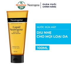Nước Rửa Mặt Neutrogena Dịu Nhẹ Dành Cho Mọi Loại Da 100ml - Sạch Nhẹ, Độ Ẩm Cân Bằng, Không Kích Ứng Da
