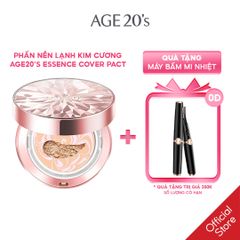 Phấn Nền Lạnh Kim Cương AGE 20's Essence Cover Pact Diamond Original SPF 50+/PA+++ 12.5g - Trang Điểm Tự Nhiên Dưỡng Da Kiềm Dầu
