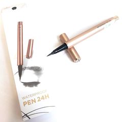 Bút Kẻ Mắt Nước Vacosi 24h Waterproof Pen (Rose Gold) - Chống Thấm Nước, Đầu Bút Siêu Mảnh 0.05mm, Lâu Trôi, Dành Cho Makeup Artist